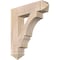 Ekena Millwork Balboa Arts & Crafts Smooth Bracket, Douglas Fir, 5 1/2"W x 26"D x 30"H BKT06X26X30BOA03SDF - alternate 1